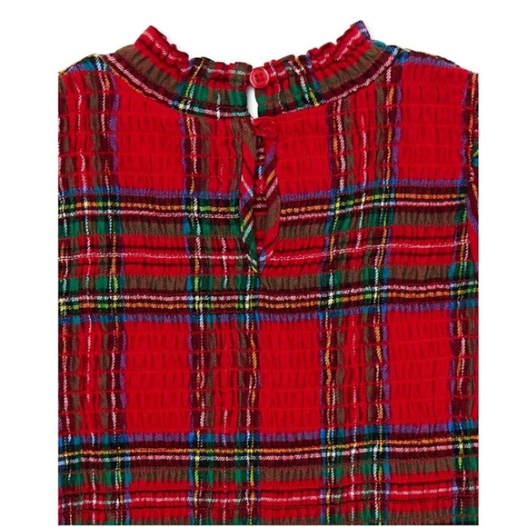 Wonder Nation Baby and Toddler Girl Plaid Holiday Dress 12m - Picture 4 of 8